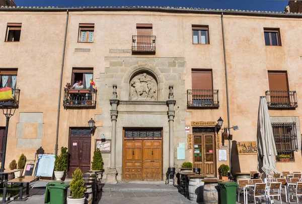 Bar Tapas Históricas Centro Ávila Espanha — Fotografia de Stock