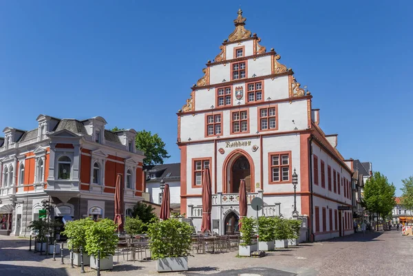 Historic Town Hall Center Bad Salzuflen Germany — Stock Photo, Image