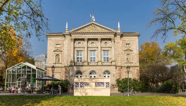 Gevel Van Het Duitse Theater Gottingen Duitsland — Stockfoto