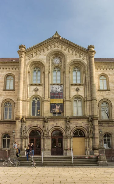 Duruşmalarda Almanya Nın Tarihi Merkezinde Üniversitesi Sanat Müzesi — Stok fotoğraf