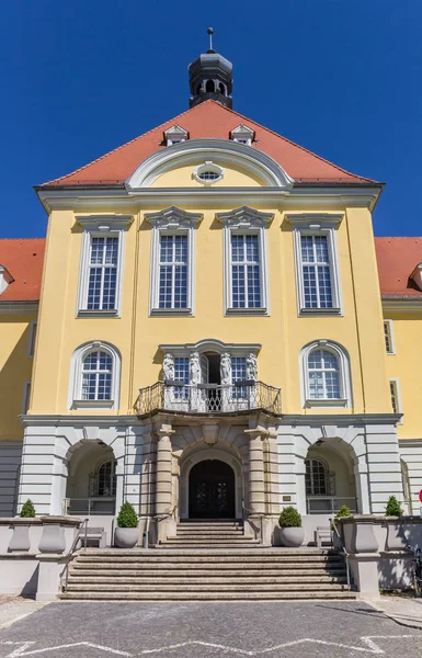 Treppe Und Eingang Des Rathauses Herford — Stockfoto