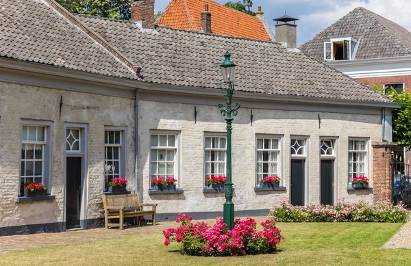 Gården Historiska Pensionatet Doesburg Holland — Stockfoto