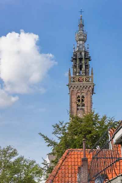 Historische Toren Van Beiaard Van Edam Holland — Stockfoto