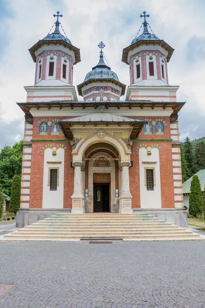 Front Orthodox Church Sinaia Monastery Romania — Stock Photo, Image