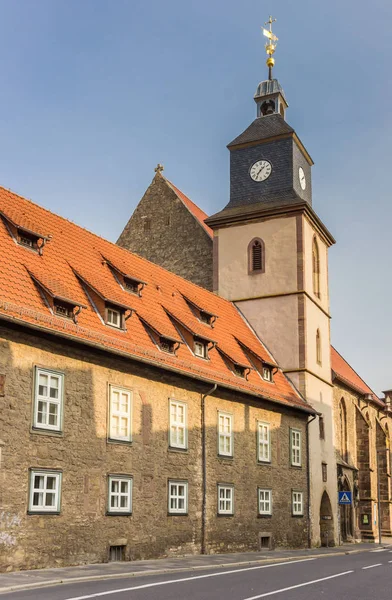 Marienkirche Historischen Zentrum Von Gottingen — Stockfoto