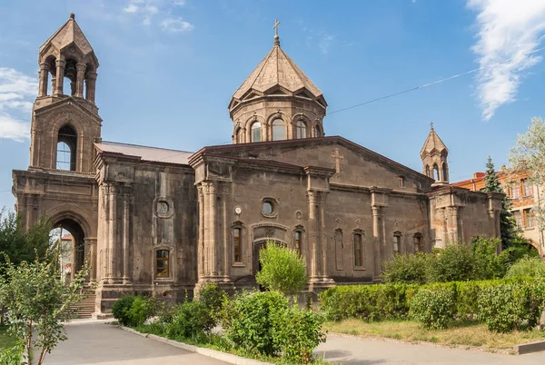 Питань Yot Церкви Центрі Гюмрі Вірменія — стокове фото