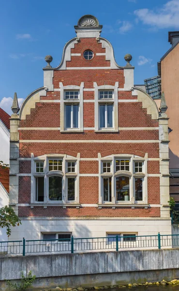 Historisch Huis Het Centrum Van Nordhorn Duitsland — Stockfoto