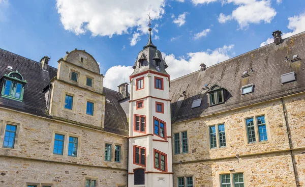 Torre Nel Cortile Del Castello Stadthagen Germania — Foto Stock