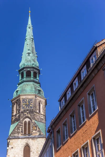 Torre Igreja Kreuzkirche Hannover Alemanha — Fotografia de Stock