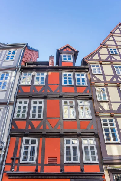 Maisons Colombages Colorées Hanovre Allemagne — Photo