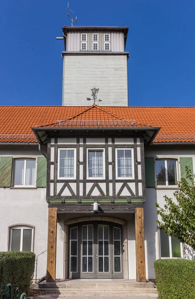 Edifício Histórico Bombeiros Wernigerode Alemanha — Fotografia de Stock