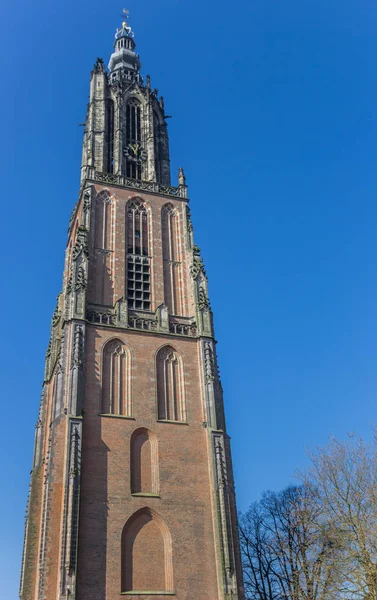 Middeleeuwse Kerktoren Onze Lieve Vrouwetoren Amersfoort Nederland — Stockfoto