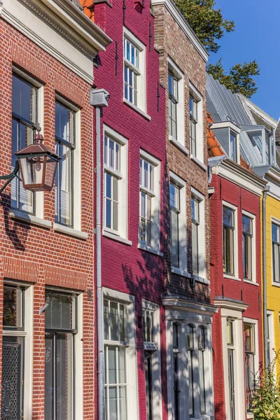 Colorful Houses Historic Center Haarlem Netherlands — Stock Photo, Image