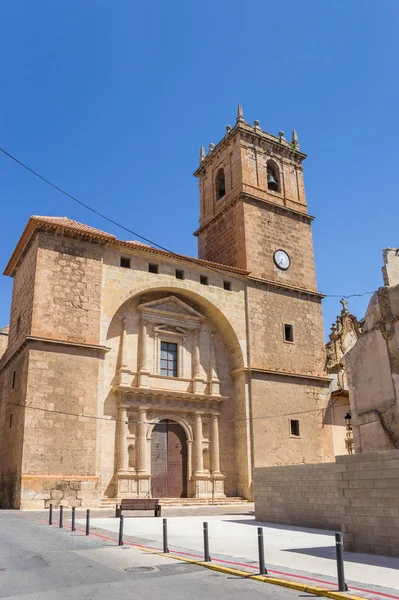Starý Kostel Historickém Centru Ayora Španělsko — Stock fotografie