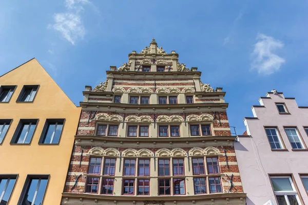 Фасадні Старого Будинку Norden Німеччина — стокове фото