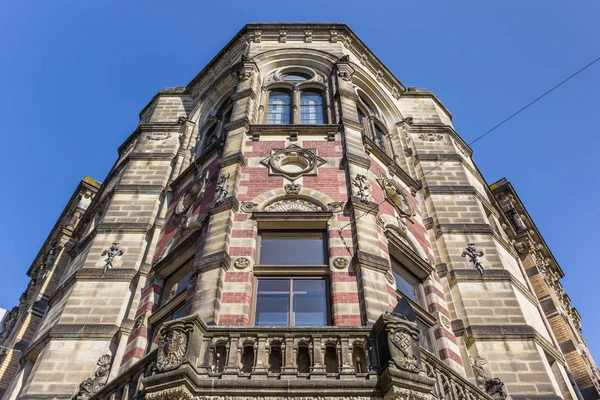 Bremen Almanya Merkezinde Tarihi Bir Binanın Dış Cephe — Stok fotoğraf
