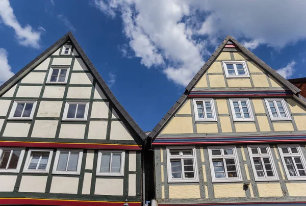 Maisons Colombages Dans Centre Historique Celle Allemagne — Photo