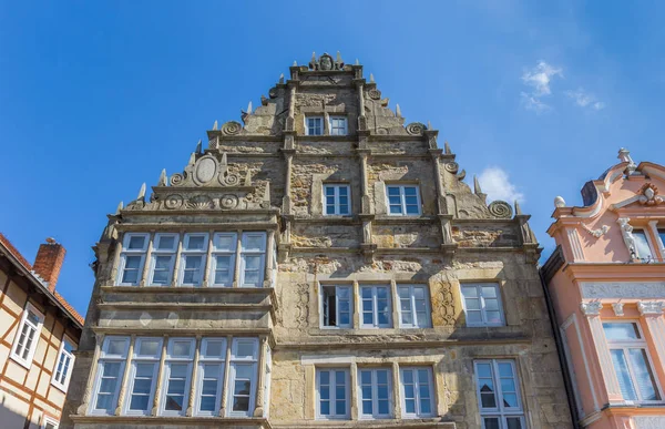 Facade Old Building Center Stadthagen Germany — Stock Photo, Image