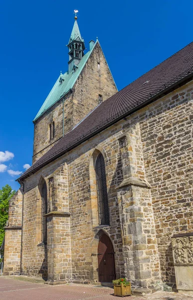 Martini Kirche Historischen Zentrum Stadthagens Deutschland — Stockfoto