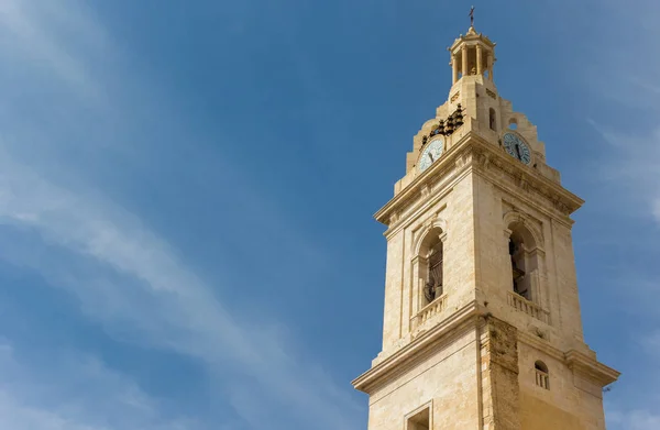 Xativa スペイン サンタマリア大聖堂の塔 — ストック写真