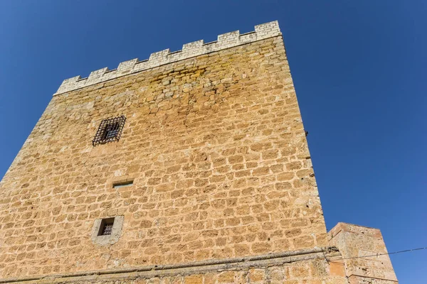 Torre Castelo Histórica Cidade Velha Requena Espanha — Fotografia de Stock