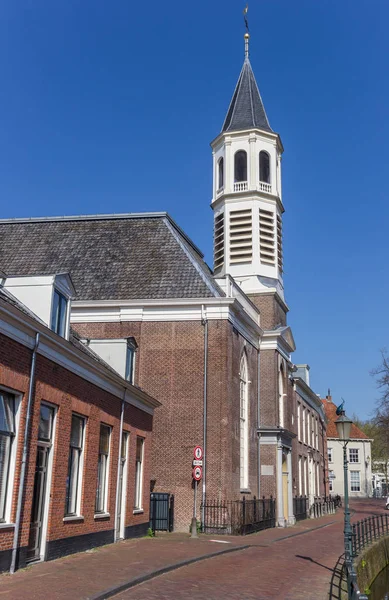 Witte Toren Van Kerk Van Elleboogkerk Amersfoort Nederland — Stockfoto