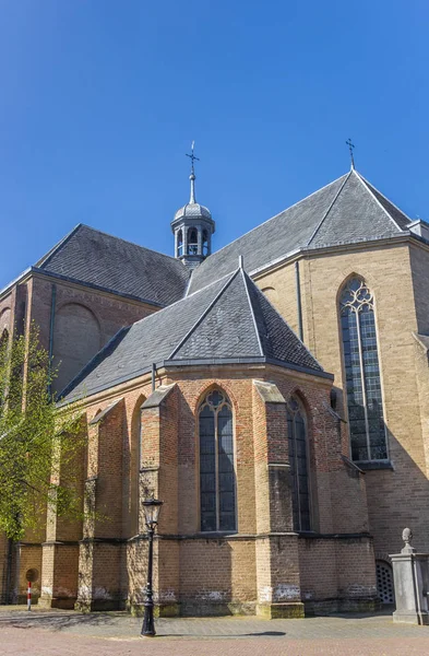 Oude Kerk Pieterskerk Het Historische Centrum Van Utrecht Holland — Stockfoto