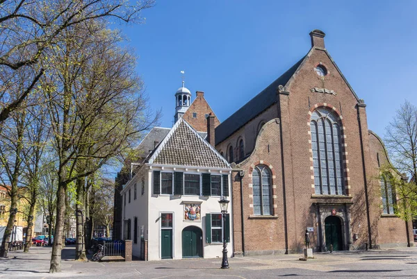 Janskerk Kerk Een Plein Utrecht Nederland — Stockfoto