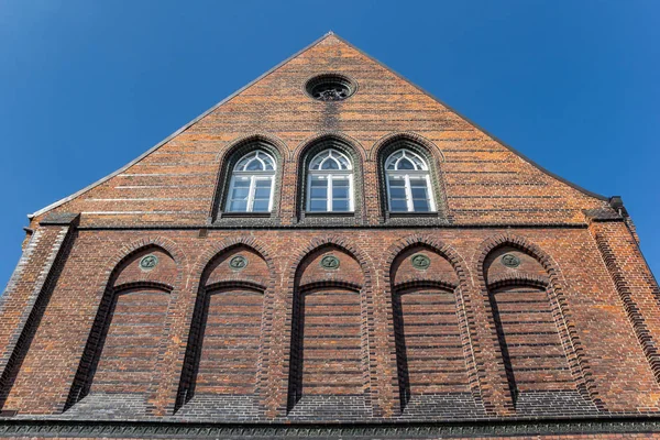 Edifício Escolar Grundschule Heiligengeist Luneburg Alemanha — Fotografia de Stock