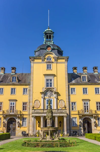 Voorzijde Van Het Hoofdgebouw Van Het Buckeburg Paleis Nedersaksen — Stockfoto