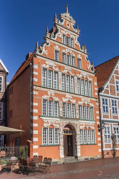 Ehemaliges Bürgermeisterhaus Historischen Zentrum Von Stade Deutschland — Stockfoto