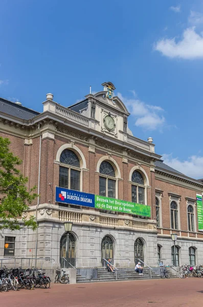 Edificio Histórico Beursgebouw Centro Leeuwarden Países Bajos — Foto de Stock