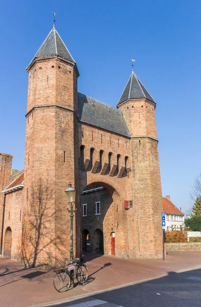 Old City Gate Kamperbinnenpoort Amersfoort Hollandia — Stock Fotó