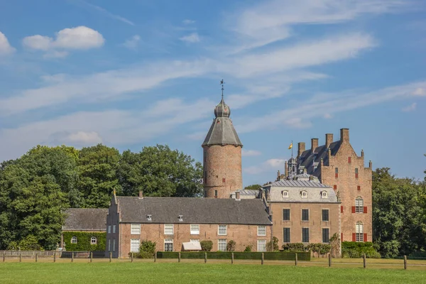 Historiska Slott Rechteren Dalfsen Nederländerna — Stockfoto