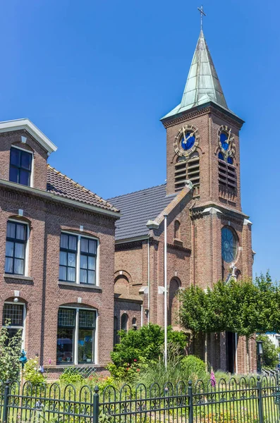 Francisca Romana Igreja Cocksdorp Ilha Texel Holanda — Fotografia de Stock