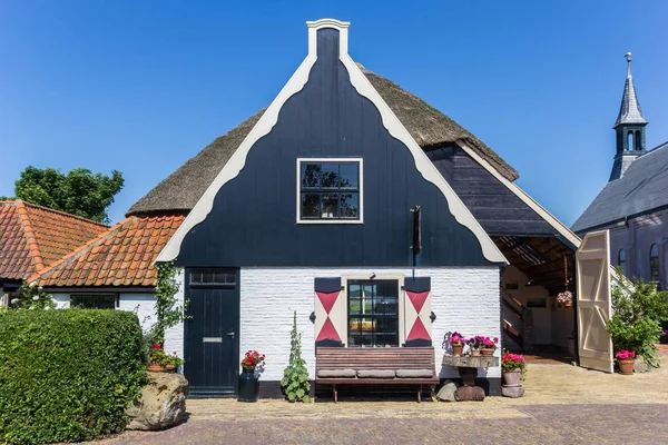 Casa Holandesa Tradicional Oudeschild Isla Texel Holanda —  Fotos de Stock