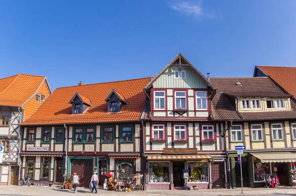 Tiendas Souvenirs Turísticos Centro Histórico Wernigerode Alemania — Foto de Stock
