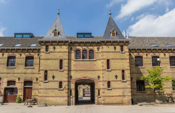 Puerta Entrada Del Edificio Blokhuispoort Leeuwarden Países Bajos — Foto de Stock