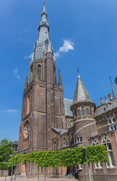 Iglesia Católica Bonifatius Centro Leeuwarden Países Bajos —  Fotos de Stock