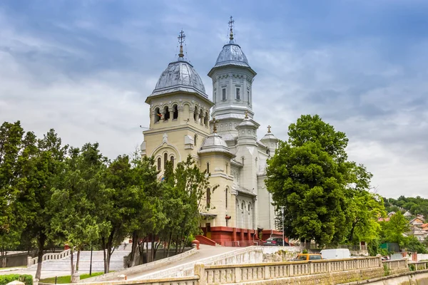 正教会聖堂トゥルダ ルーマニアの歴史的中心部 — ストック写真