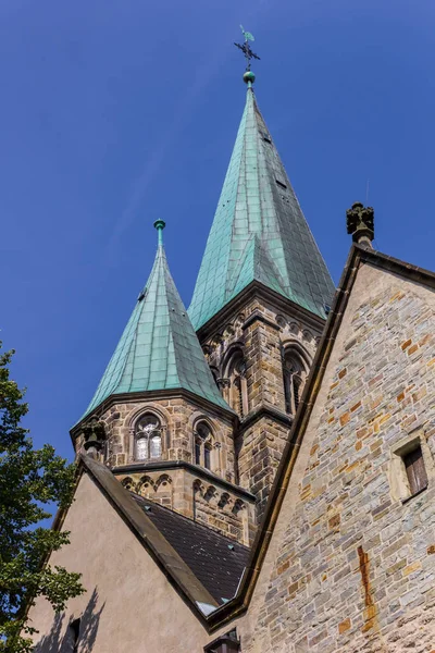 Spires Église Laurentius Warendorf Allemagne — Photo