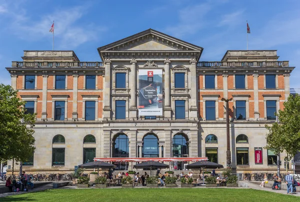 Übersee Museum Byggnad Centrum Bremen Tyskland — Stockfoto