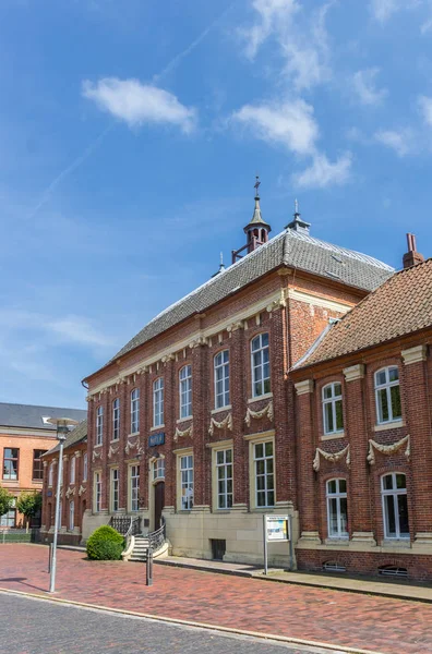 Edificio Iglesia Plaza Central Del Mercado Norden Alemania — Foto de Stock