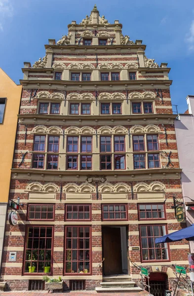 Кафе Історичній Будівлі Norden Німеччина — стокове фото