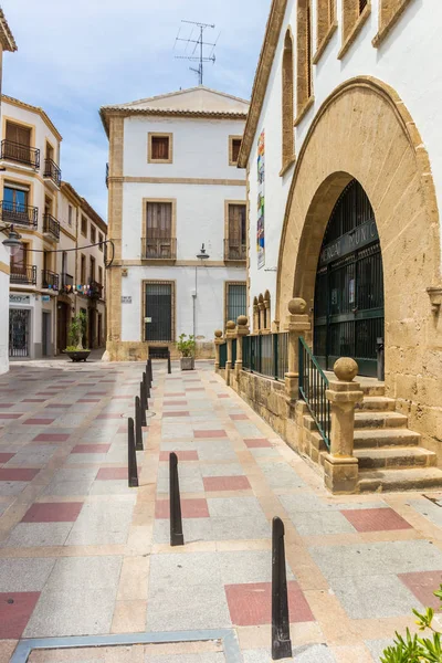 Javea Spanya Belediye Mercado Girişine — Stok fotoğraf