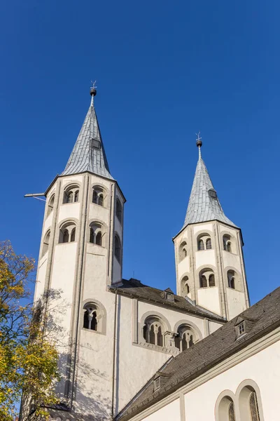 Történelmi Goslar Németország Neuwerk Templom Tornyai — Stock Fotó