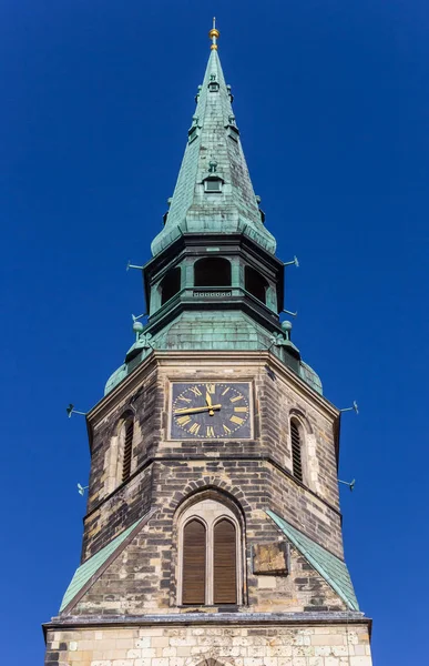 Torre Igreja Kreuzkirche Hannover Alemanha — Fotografia de Stock