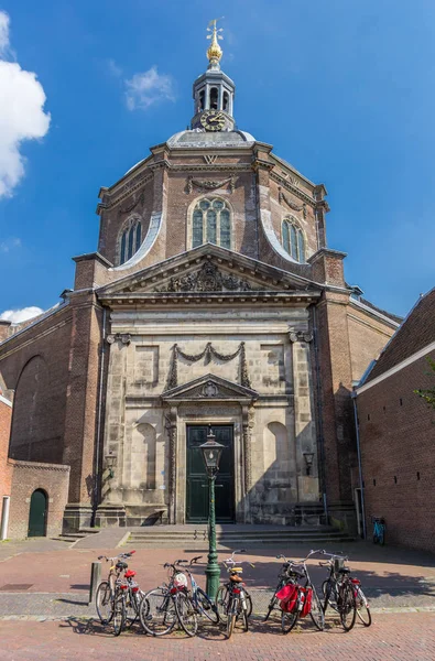 Historische Marekerk Kerk Het Centrum Van Leiden Nederland — Stockfoto