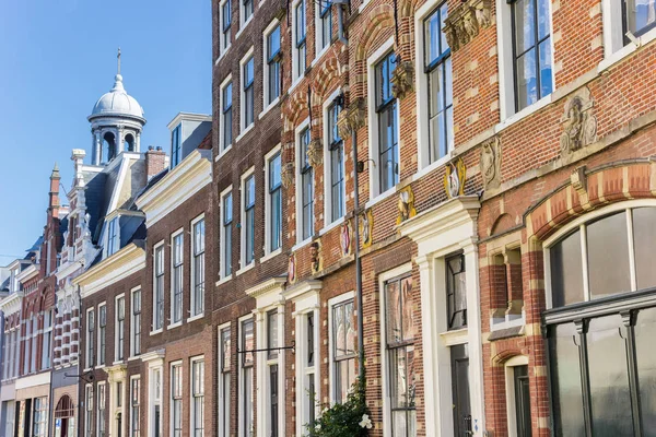 Facades Old Houses Haarlem Netherlands — Stock Photo, Image