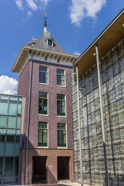 Toren Glazen Gevel Van Het Gerechtsgebouw Haarlem Nederland — Stockfoto